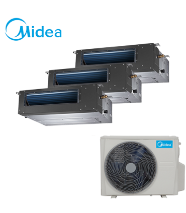 Aer Conditionat MULTISPLIT Duct MIDEA M3OE-27HFN1 / 2x MTBI-09HWFN1 + MTBU-12HWFN1 Inverter 2X 9000 + 12000 BTU/H