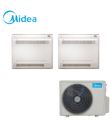 Aer Conditionat MULTISPLIT Pardoseala MIDEA M2OF-18HFN1 / 2x MFAI-09HRFN1 Inverter 2 x 9000 BTU/H