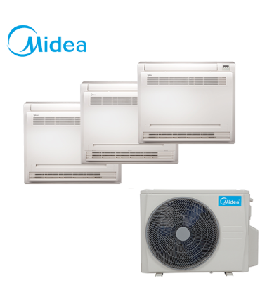 Aer Conditionat MULTISPLIT Pardoseala MIDEA M3OE-27HFN1 / 3x MFAI-09HRFN1 Inverter 3x 9000 BTU/H