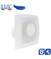 Ventilator axial LUX Serie L100, fabricat in Italia, clapet anti-retur, senzor umiditate, debit 110 mc/h