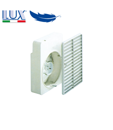 Ventilator de fereastra LUX Serie F 140, fabricat in Italia, clapet anti-retur, pullcord, debit 140 mc/h