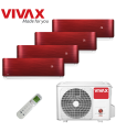 Aer Conditionat MULTISPLIT VIVAX ACP-36COFM105AERI / 2x ACP-09CIFM25AERI + 2x ACP-12CIFM35AERI RED Inverter