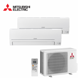 Aer Conditionat MULTISPLIT MITSUBISHI ELECTRIC MXZ-2HA50VF / 2x MSZ-HR25VFK Dublu Split R32 Inverter