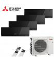 Aer Conditionat MULTISPLIT MITSUBISHI ELECTRIC MXZ-4F80VF / 3x MSZ-EF25VGKB + MSZ-EF35VGKB Inverter