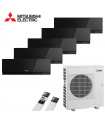 Aer Conditionat MULTISPLIT MITSUBISHI ELECTRIC MXZ-5F102VF / 4x MSZ-EF25VGKB + MSZ-EF35VGKB Inverter