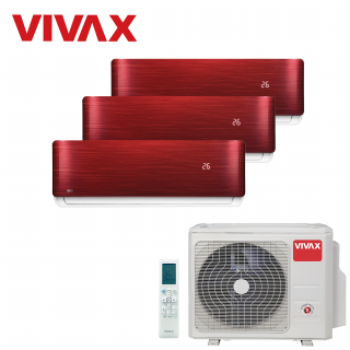 Aer Conditionat MULTISPLIT VIVAX ACP-27COFM79AERI / 3x ACP-12CH35AERI RED Triplu Split Inverter