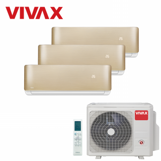 Aer Conditionat MULTISPLIT VIVAX ACP-27COFM79AERI / 3x ACP-12CH35AERI GOLD Triplu Split Inverter