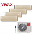 Aer Conditionat MULTISPLIT VIVAX ACP-36COFM105AERI / 3x ACP-09CH25AERI GOLD + ACP-12CH35AERI GOLD Inverter