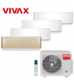 Aer Conditionat MULTISPLIT VIVAX ACP-28COFM82AERI / 3x ACP-09CH25AERI WHITE + ACP-12CH35AERI GOLD Inverter