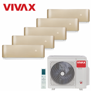 Aer Conditionat MULTISPLIT VIVAX ACP-42COFM123AERI / 5x ACP-09CH25AERI GOLD Inverter