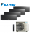 Aer Conditionat MULTISPLIT DAIKIN Emura 4MXM80A / 3x FTXJ25AB + FTXJ35AB Wi-Fi Black R32 Inverter