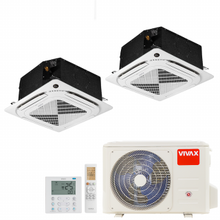 Aer Conditionat MULTISPLIT Caseta VIVAX ACP-18COFM50AERI / ACP-09CCIFM25AERI + ACP-12CC35AERI Inverter