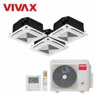 Aer Conditionat MULTISPLIT Caseta VIVAX ACP-21COFM60AERI / 2x ACP-09CCIFM25AERI + ACP-12CC35AERI R32 Triplu Split Inverter