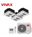 Aer Conditionat MULTISPLIT Caseta VIVAX ACP-27COFM79AERI / 2x ACP-09CCIFM25AERI + ACP-12CC35AERI Triplu Split Inverter