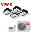 Aer Conditionat MULTISPLIT Caseta VIVAX ACP-36COFM105AERI / 4x ACP-12CC35AERI Inverter