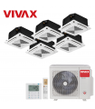 Aer Conditionat MULTISPLIT Caseta VIVAX ACP-42COFM123AERI / 4x ACP-09CCIFM25AERI + ACP-12CC35AERI Inverter