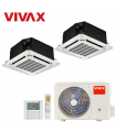 Aer Conditionat MULTISPLIT Caseta VIVAX ACP-18COFM50AERI / 2x ACP-09CCIFM25AERI Dublu Split Inverter