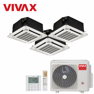 Aer Conditionat MULTISPLIT Caseta VIVAX ACP-27COFM79AERI / 3x ACP-09CCIFM25AERI Triplu Split Inverter