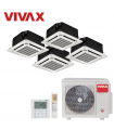 Aer Conditionat MULTISPLIT Caseta VIVAX ACP-36COFM105AERI / 4x ACP-09CCIFM25AERI Inverter