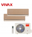 Aer Conditionat MULTISPLIT VIVAX ACP-18COFM50AERI / ACP-09CH25AEHI GOLD + ACP-12CH35AEHI GOLD Dublu Split Inverter