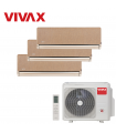 Aer Conditionat MULTISPLIT VIVAX ACP-27COFM79AERI / 2x ACP-09CH25AEHI GOLD + ACP-12CH35AEHI GOLD Triplu Split Inverter