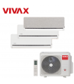 Aer Conditionat MULTISPLIT VIVAX ACP-27COFM79AERI / 2x ACP-09CH25AEHI WHITE + ACP-12CH35AEHI SILVER Triplu Split Inverter