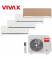 Aer Conditionat MULTISPLIT VIVAX ACP-36COFM105AERI / 3x ACP-09CH25AEHI WHITE + ACP-12CH35AEHI GOLD Inverter