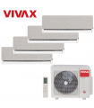 Aer Conditionat MULTISPLIT VIVAX ACP-36COFM105AERI / 3x ACP-09CH25AEHI SILVER + ACP-12CH35AEHI SILVER Inverter