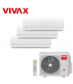 Aer Conditionat MULTISPLIT VIVAX ACP-27COFM79AERI / 2x ACP-09CH25AENI + ACP-12CH35AENI Triplu Split Inverter