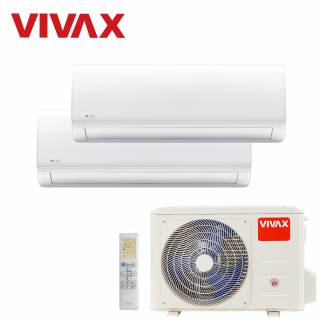 Aer Conditionat MULTISPLIT VIVAX ACP-18COFM50AERI / 2x ACP-12CH35AENI Dublu Split Inverter