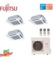 Aer Conditionat MULTISPLIT Caseta FUJITSU 3x AUYG09LVLA Triplu Split Inverter